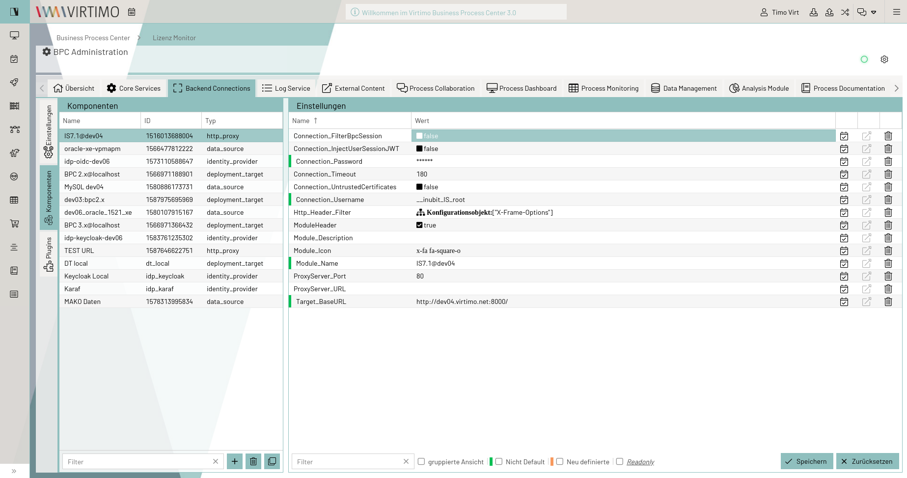 backend connections overview