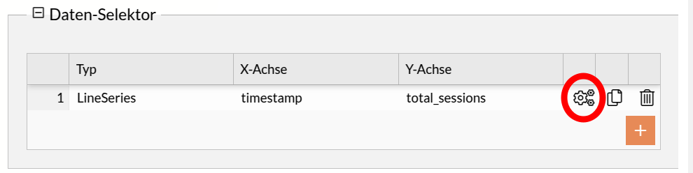 chart series configuration
