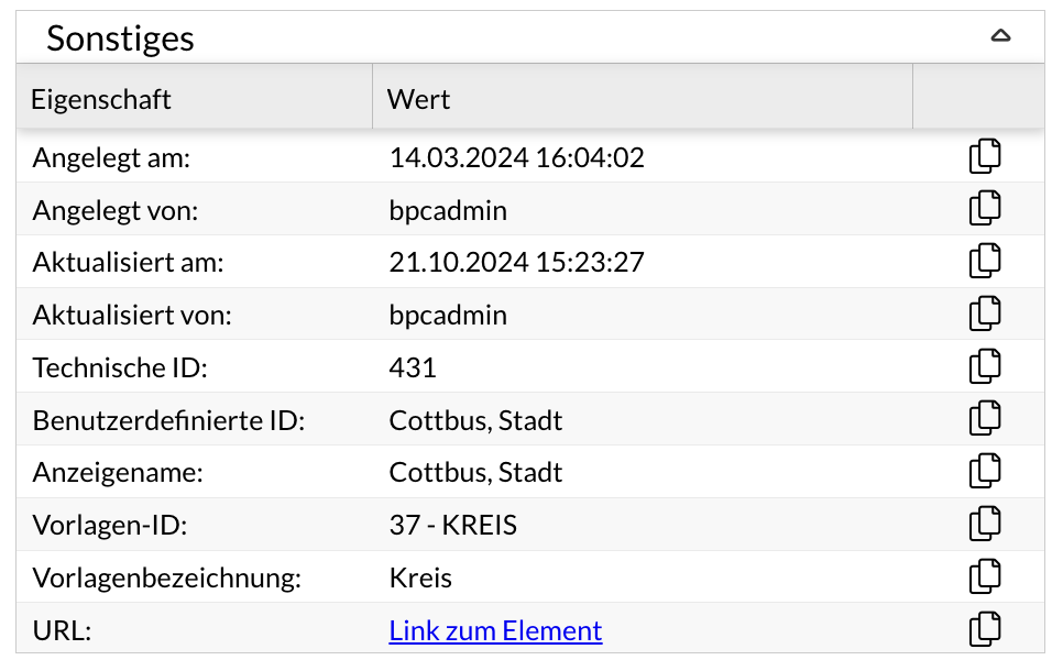 Sonstiges/Änderungshistorie