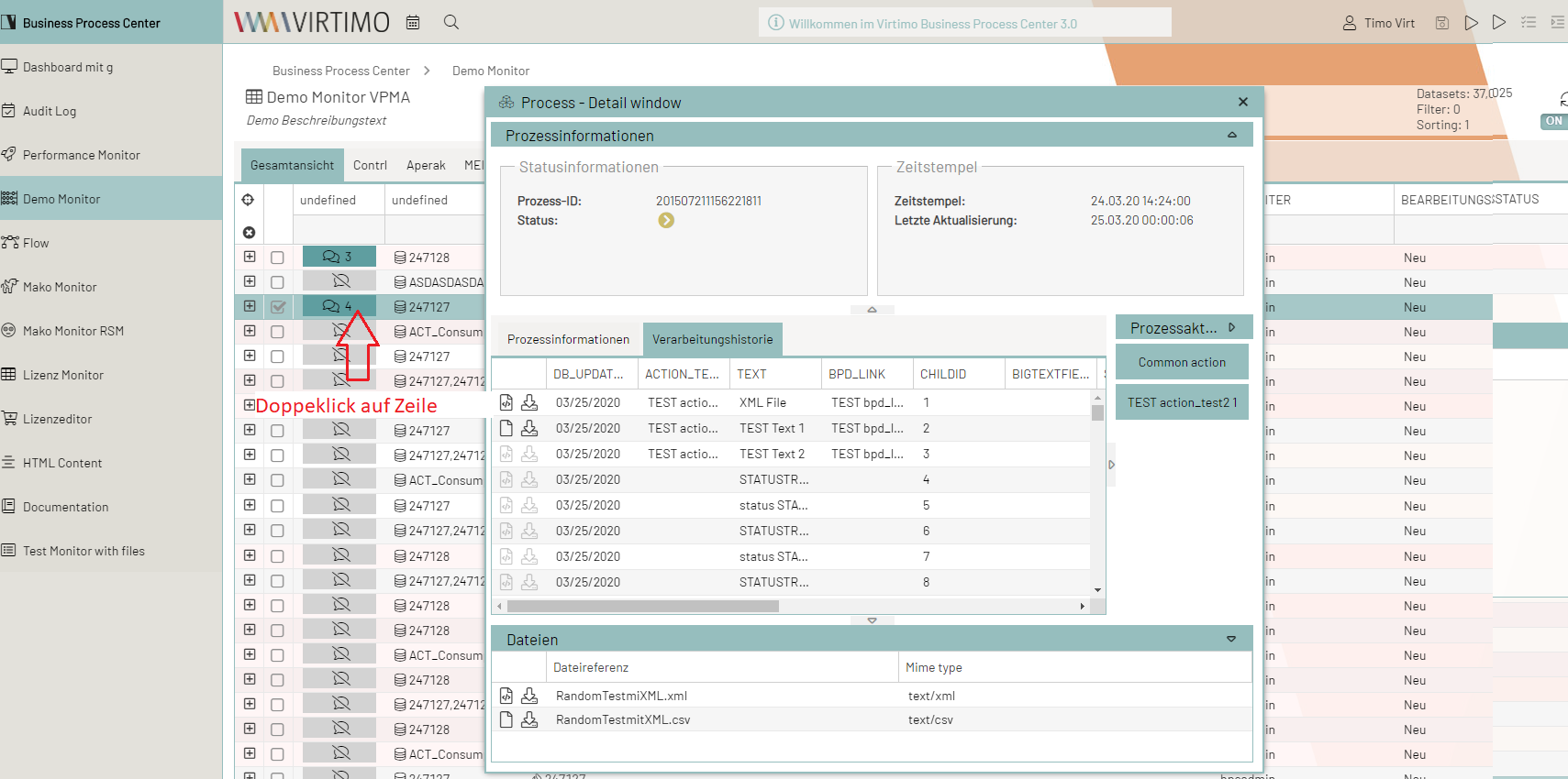 Prozessinformationen