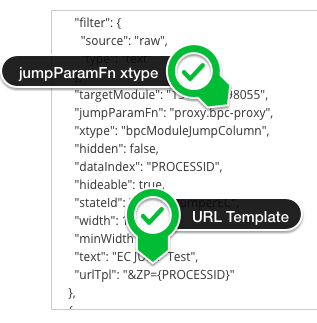 Jump zu External Content