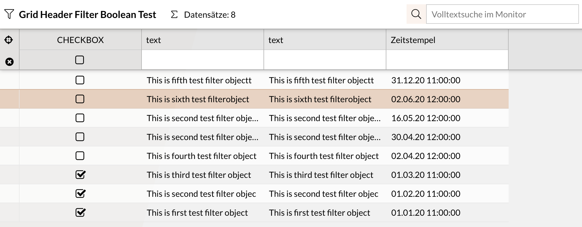 Spalten mit Wahrheitswerten