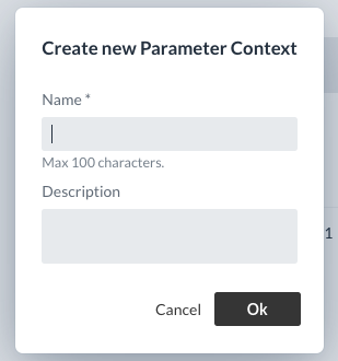 Parameter-Kontext anlegen