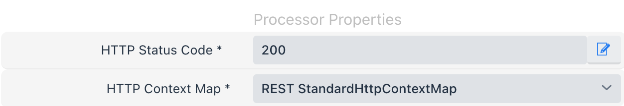 rest httpresponse settings