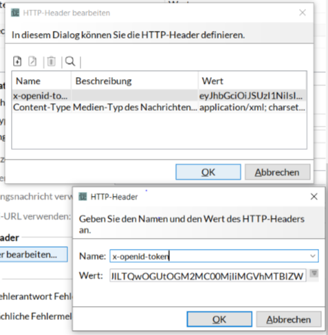 http header configuration