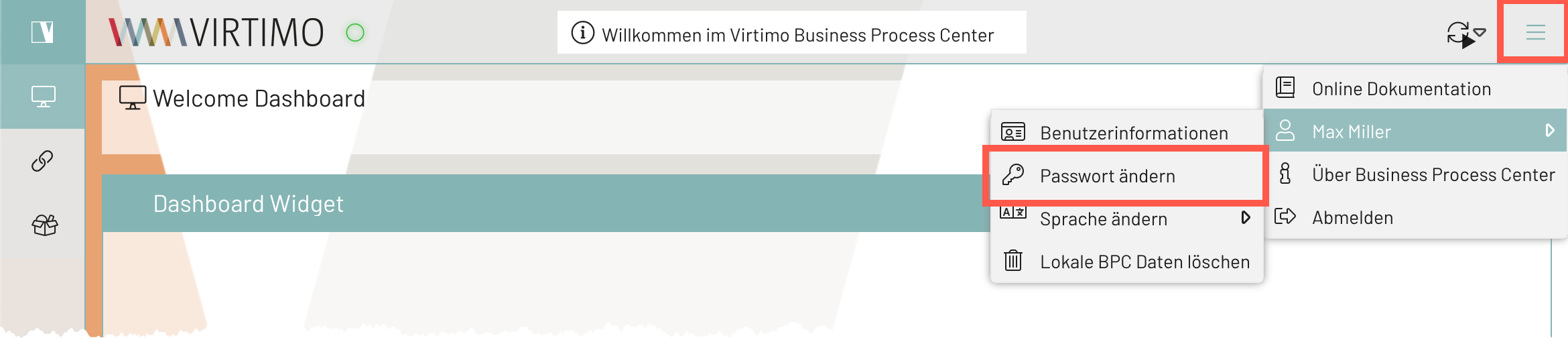 Passwort ändern