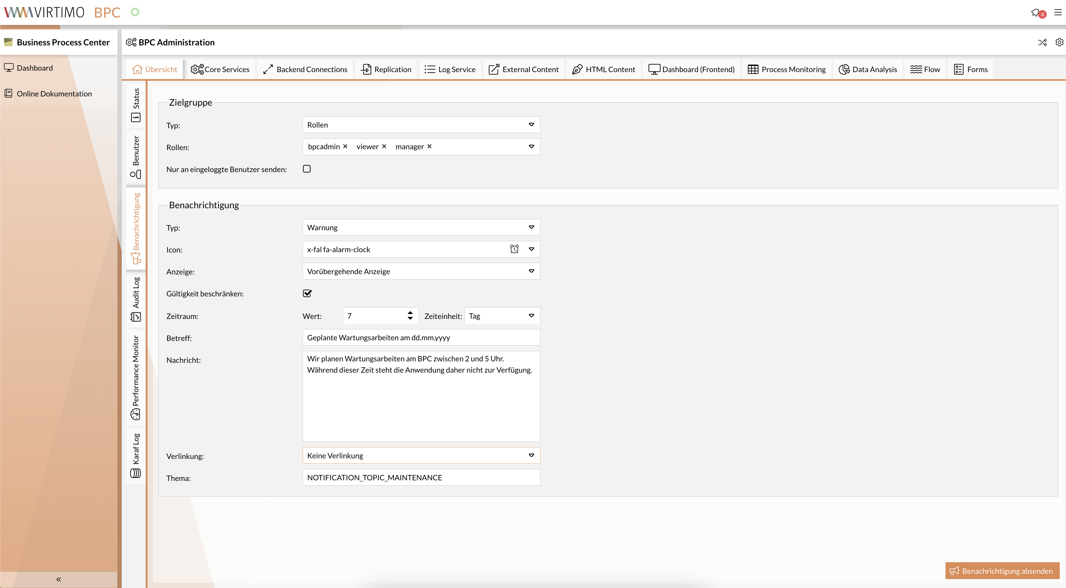 Konfigurationsbeispiel