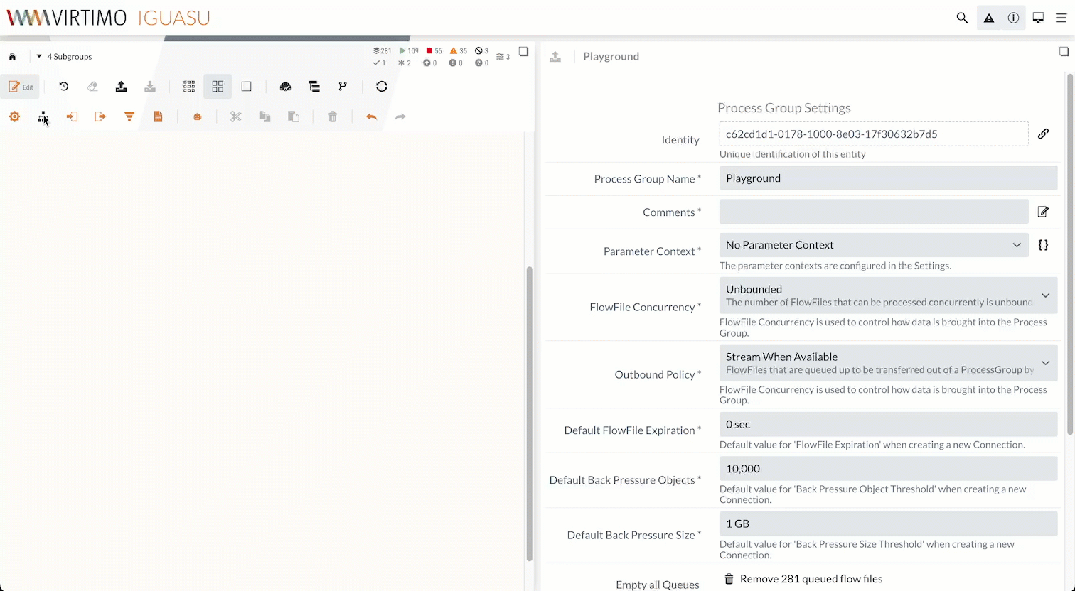 Creating a Process Group