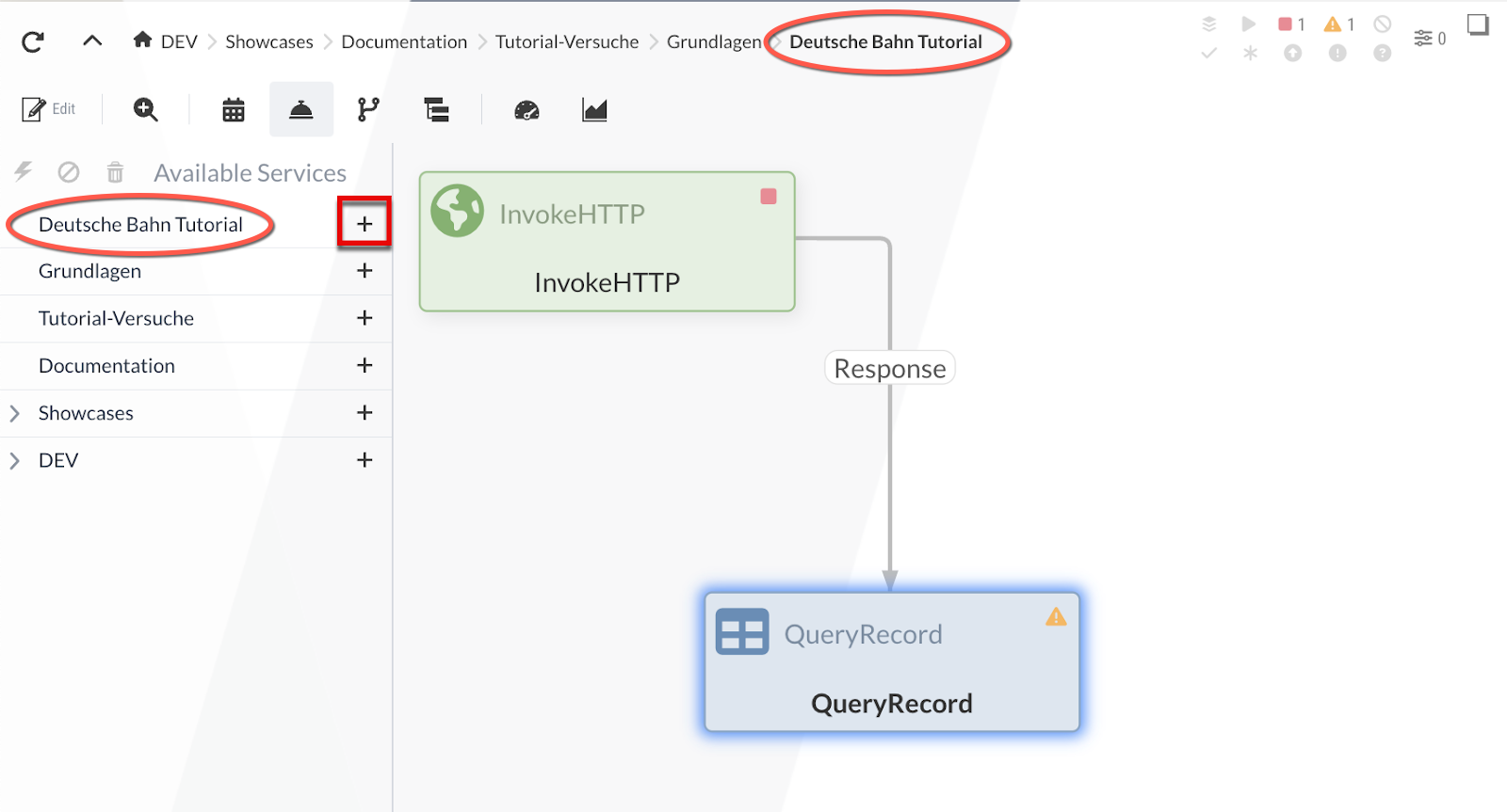 Adding a Controller Service