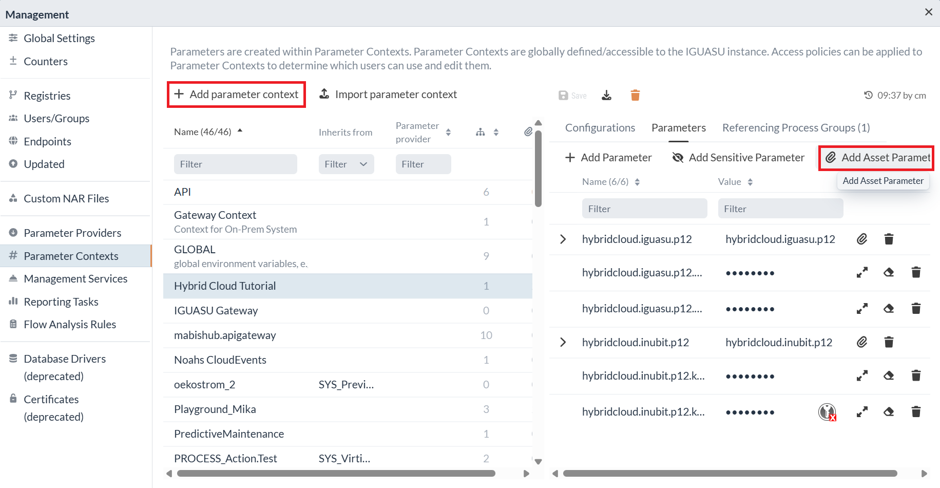 ParameterContext
