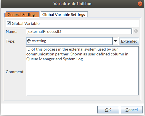 workbench user guide Using Global Variables
