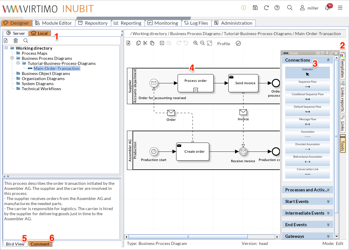 workbench ui