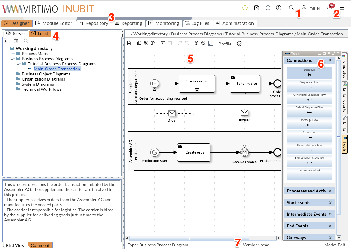 workbench ui